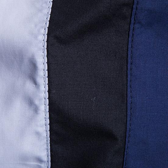 Pánská košile Color Block Splicing Streetwear Zapínací Korejský styl Společenská košile do kanceláře