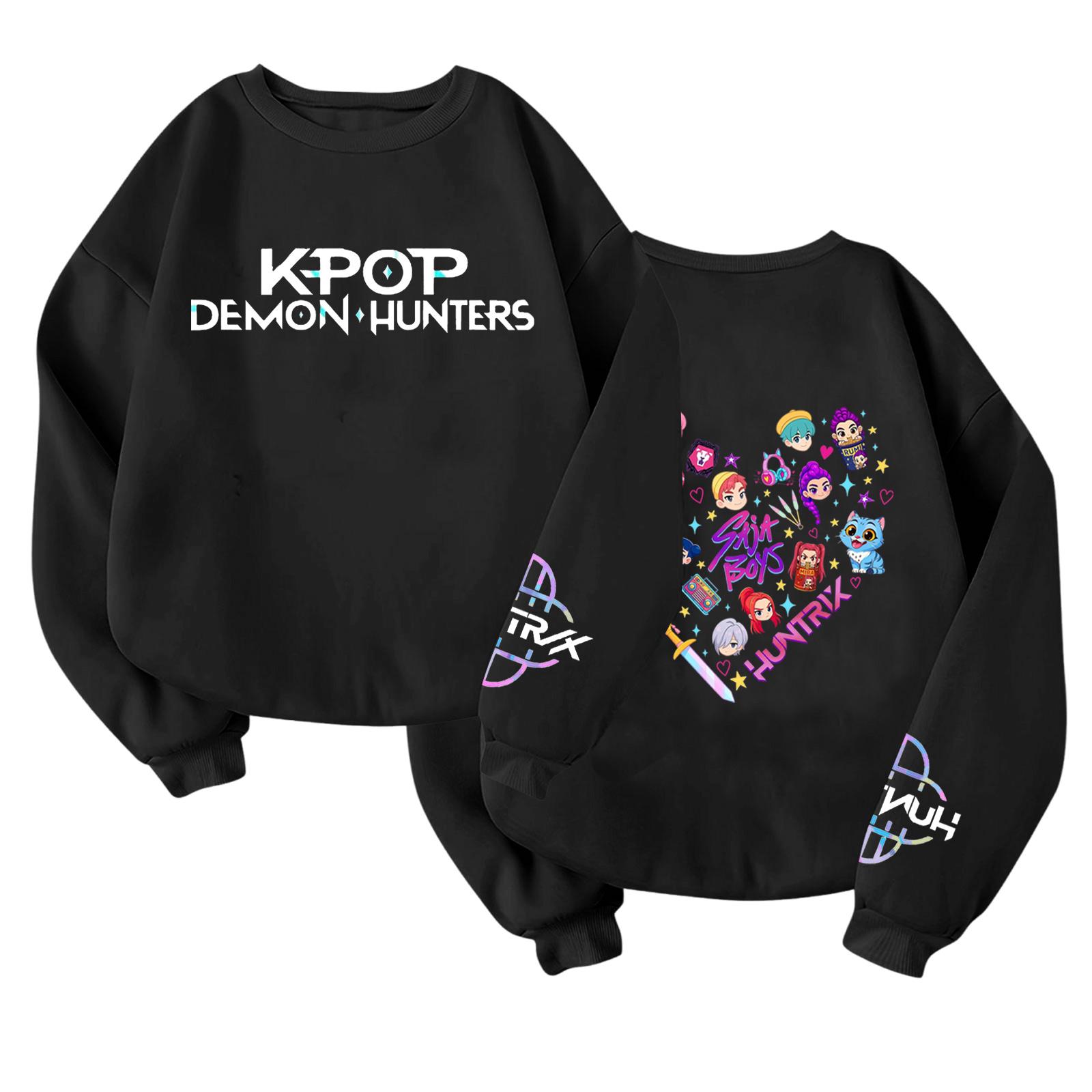 

Детский модный легкий пуловер с длинным рукавом и круглым вырезом с карманами, пуловер с принтом 100