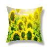 Sunflower Series Landscape Printing Pattern Cushion Cover Home Living Room Sofa Decorative Pillow Pillow Cover