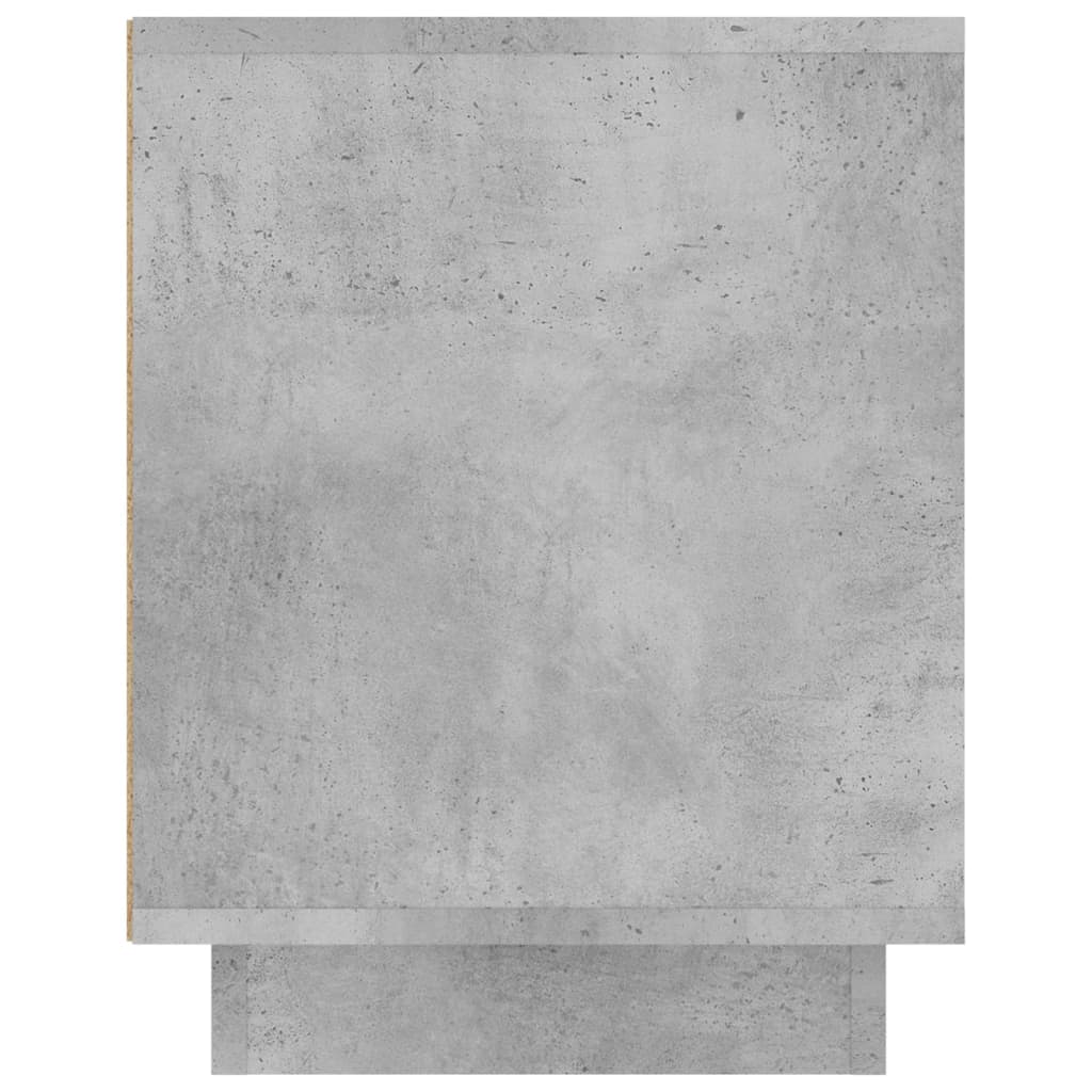 TV Cabinet Concrete Grey 102 X 35 X 45 Cm Wood Based Material
