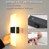 Rechargeable Wall Lights Set of 2 Battery Operated Wall Sconces Indoor LED Wireless USB Charging Batteries Lamps Portable Magnetic Wall Lighting for