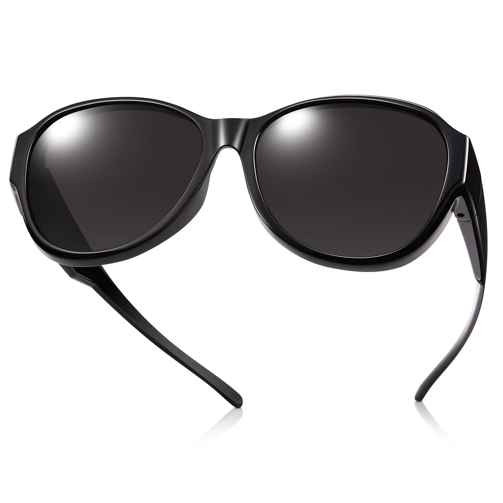 

TINHAO Поляризованные солнцезащитные очки с УФ-защитой, идеально подходящие для и с УФ-защитой и облегающие женские очки-маски, для вождения, путешествий, рыбалки, лица.