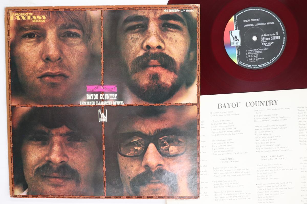

LP Record CREEDENCE CLEARWATER REVIVAL Bayou Country LP8680 LIBERTY 1969 Japan Rock Used