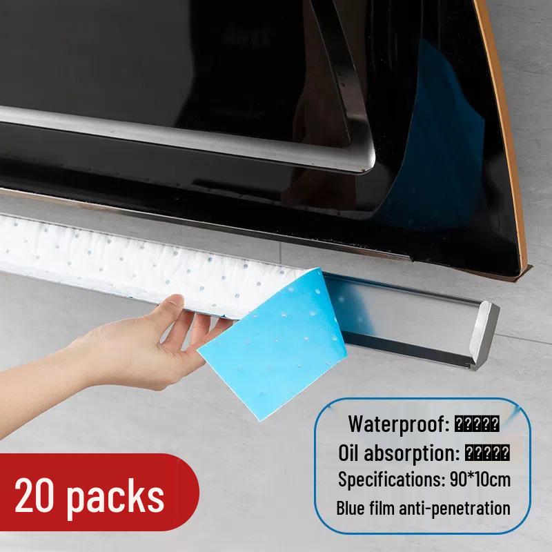 Thickened Grey Oil-Absorbing Cotton Paper for Range Hood Oil Tray