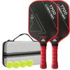 T700 Kohlefaserstruktur Matt Einteilig Rutschfest 16mm Dick 40cm 230g USA Zugelassen Wettkampf-Pickleball-Schläger
