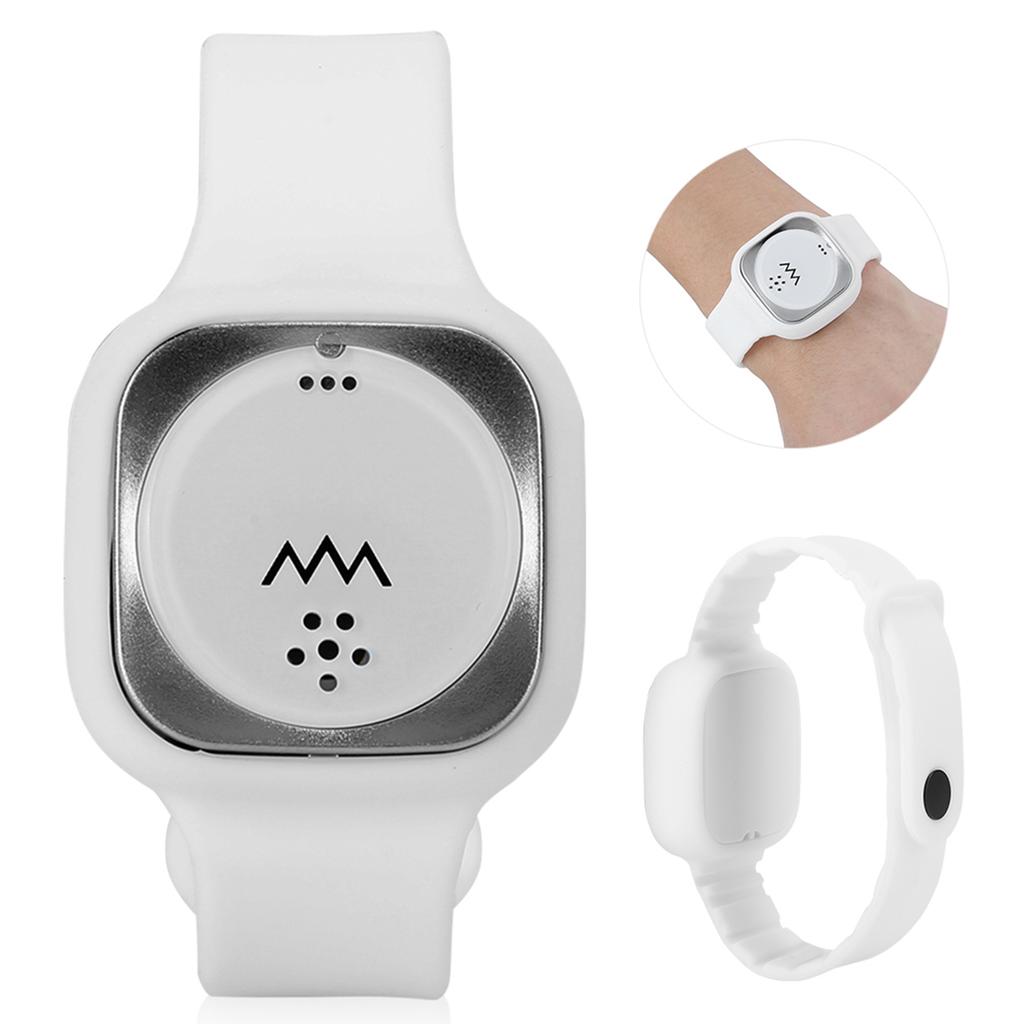 Ultrasonic Mosquito Repellent Bracelet Eelectronic Anti Mosquito Wristband for OutdoorWhite