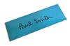 Paul Smith Brand Name Tie Striped Tie, (8cm Wide), (Black/Blue (PS31)) [Used]