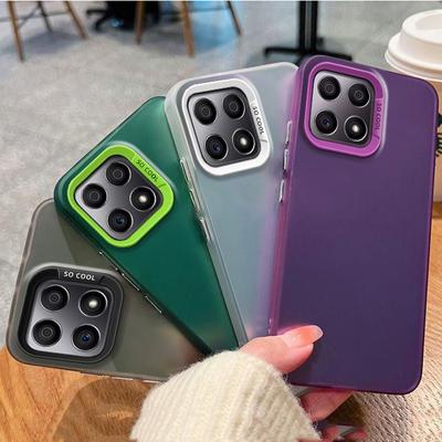 „Honor 200 Smart Case“ „Honor X6B“ telefono dėklas „Honor 200 Smart X6B“ smūgiams atsparus korpuso apsauga galinis dangtelis nuo pirštų atspaudų IMD