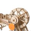 Wooden Kit Solar Powered DIY Practice Electronic Technology Toy Science for Elementary Primary