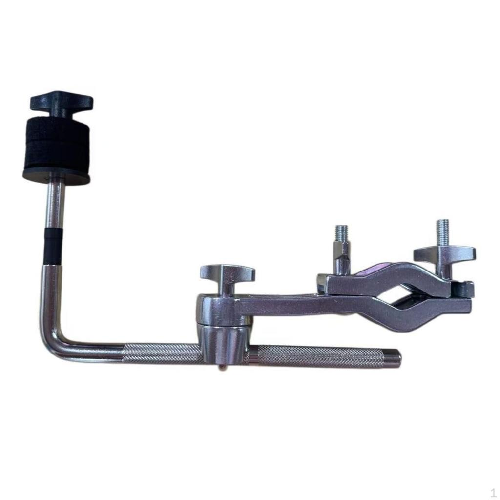 Drum Hardware Extension Clamp HeavyDuty Cymbals Arm Holder Rod Adjustable LRod Mount for