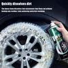 Tire Foam Bright Cleaner Black Tire Wax Lotion High Gloss Spray Cleaner Moisturizing Tire Polish Waterproof