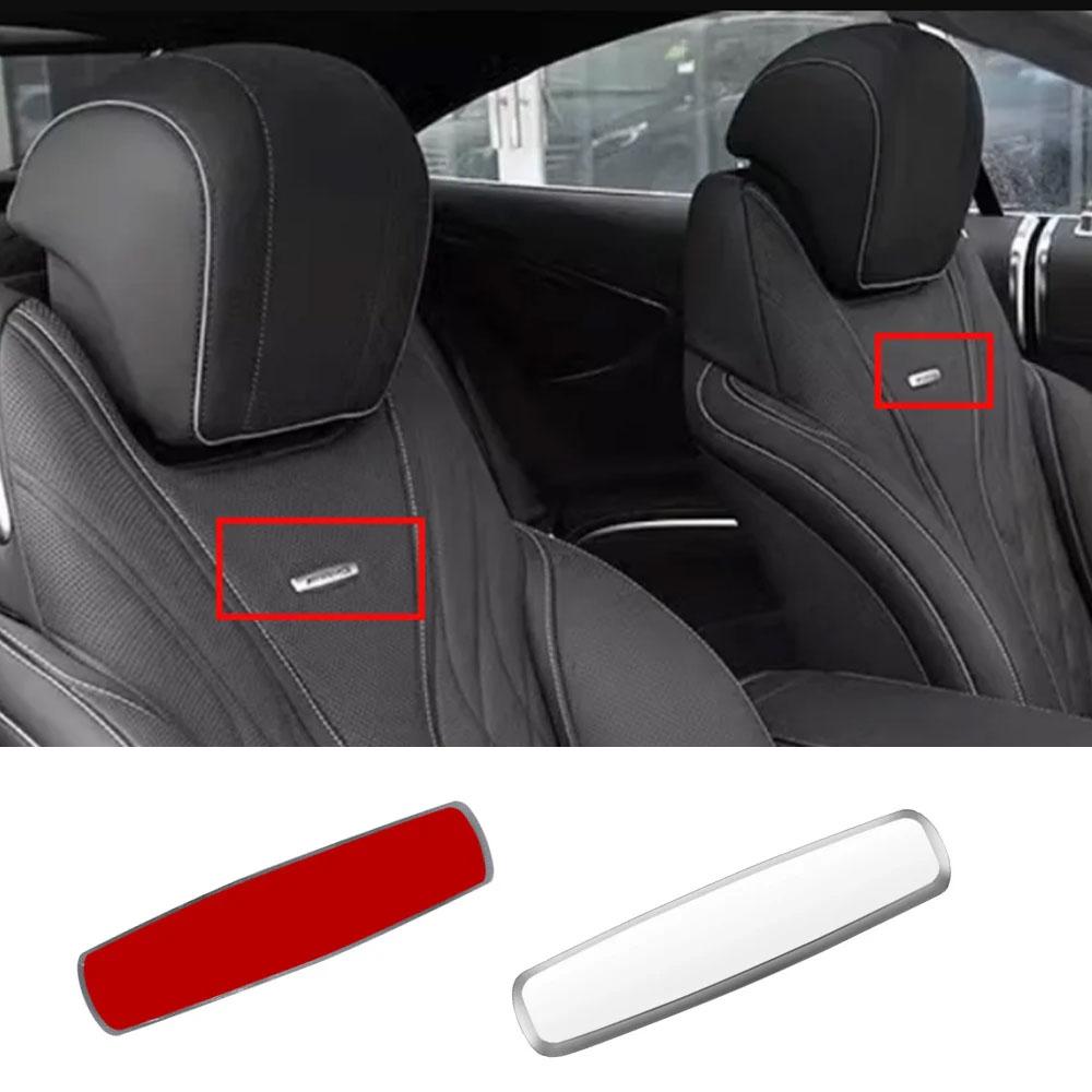 

2 шт. Внутренняя эмблема Для наклейки AMG Наклейка на сиденье AMG Подходит для A/B/C/E/S/G/R класса CLA CLS GLA GLB GLC GLE GLS Наклейка с эмблемой AMG