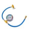 R134A Car AC Refrigerant Charge Hose Wide Compatibility Air Conditioning Refrigerant Charging Hose with Gauge