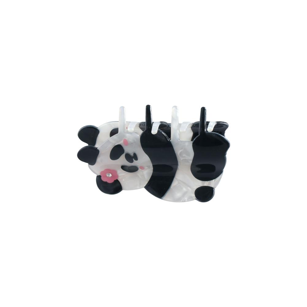 Mid Size Animal Shark Clip Cartoon Acetate Hair Clip Cute Panda Hair Claw  Party