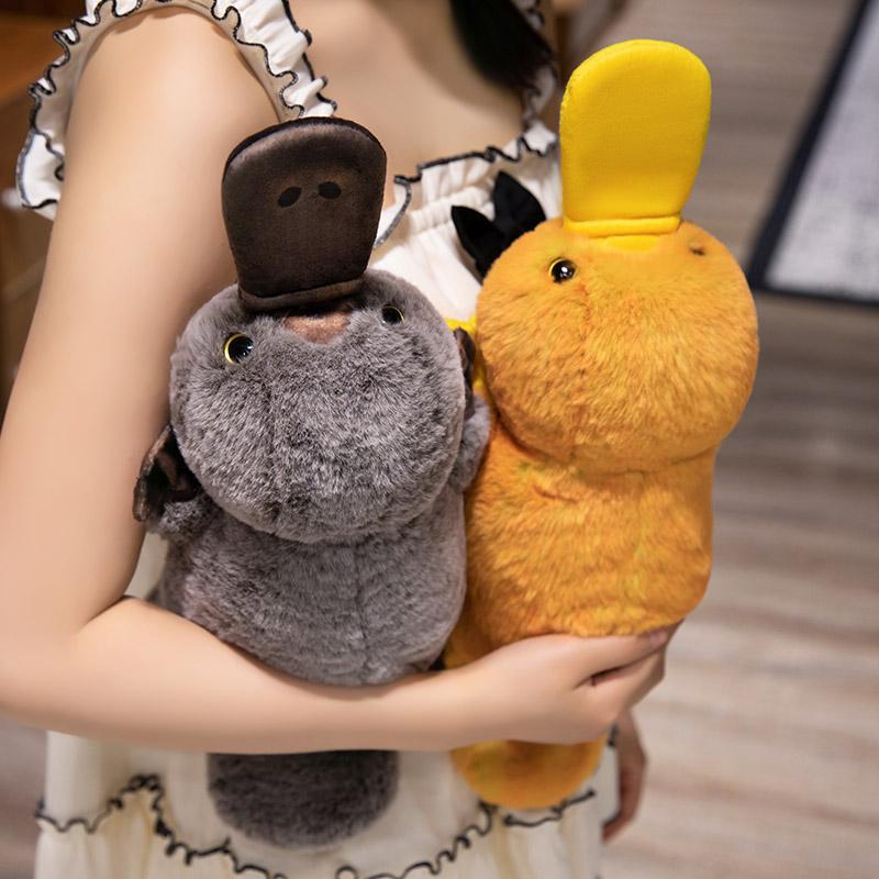 Søte Realistiske Nevebjørn Plysjleker for Barn Plysjdukke Gutter Bursdagsgaver Sofaputer Utstoppede Dyr Leker Plysj Nevebjørn Leke