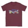 Novelty Frutiger Aero World Design TShirt Men Crew Neck Pure Cotton T Shirts  Short Sleeve Tees Original Tops