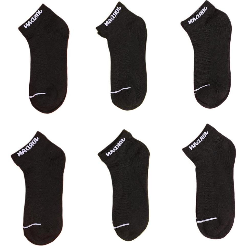 Детские носки Jordan, 6 пар, черные, модель XJ0143-023 9/11