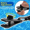 18/24Pcs Heavy-duty Pool Solar Cover Reel Attachment Kit Windproof Fixed Solar Cover Attachment Kit Straps Universa Rope&Clip