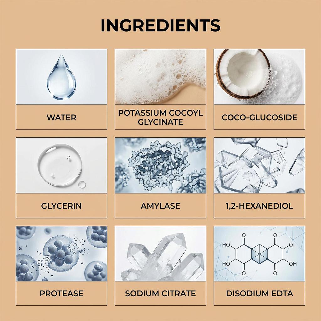 Limpiador de masa: Limpieza potente para masa y almidón, conveniente y suave, protege las tuberías, ideal para la limpieza de la cocina.