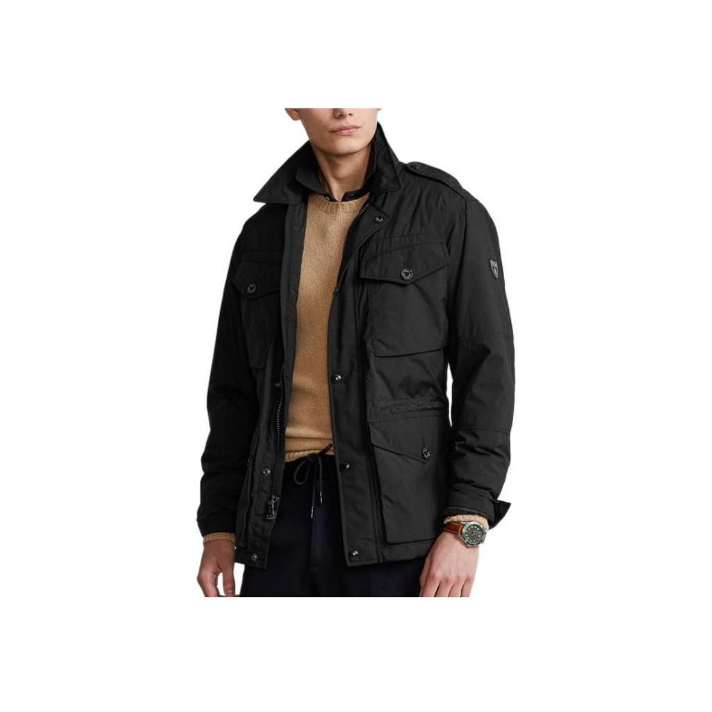 Polo Ralph Lauren Classic Fit Solid Water-Resistant Jacket Men jackets Black 710818787004