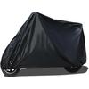 Waterproof Motorcycle Cover  All-Weather Outdoor Motorbike Protection with Lock Holes & Storage Bag