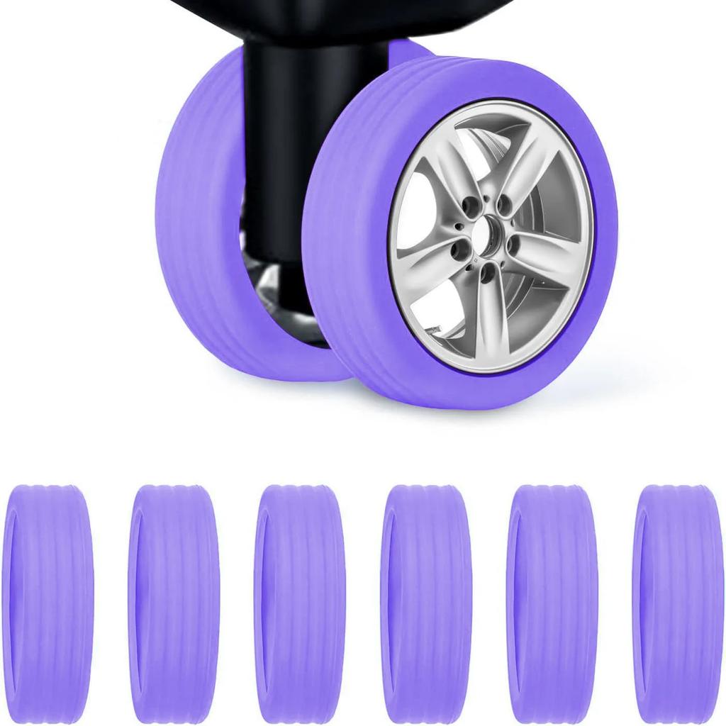 Addio Rumore E Sporco! 👉 8 Protezioni In Silicone Per Valigia - Viaggia Sereno