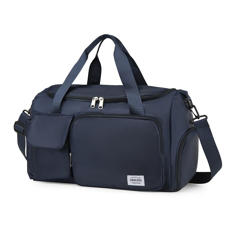 Backpack Men's and Women's Casual Oxford Cloth High School Student School Bag Large Capacity Travel Backpack Computer Bag