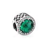 Pandora Shimmering Charm Bead Women Jewelry Silver Green 791725NSG