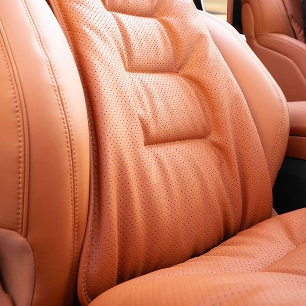 Soft Ventilated Four-season Cushion Universal Auto Seat Cushion Car Leather Cushion  Travel