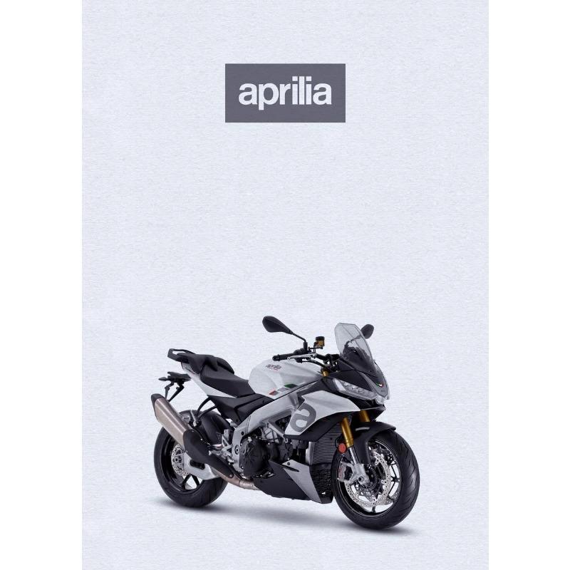 Aprilia Motor Bike Poster Canvas Printing Classic Sports Motorcycle Aesthetic Decor Men Home Room Bedroom Wall Decoration Gift