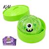 Stress Relief Gadget 1/4/5Pcs Halloween Dumpling Squeeze Toy with Steamer Box, Cartoon Glitter Steamed Bun Box Toy, Ball Fidget for Home Office Party