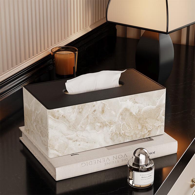 Hàndùn Light Luxury Marble Tissue Box