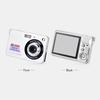 Digital Camera Mini Pocket Camera 18MP 2.7 Inch LCD Screen 8x Zoom Smile Capture Anti-Shake with