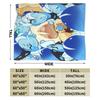 Pure Vanilla Shadow Milk Cookie Run Kingdom Blankets CRK Cartoon Game Fleece Awesome Warm Throw Blanket for Coverlet Summer