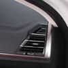 For BMW X3 G01 2022 2023 Carbon Fiber 2X Front Side Air Outlet Vent Cover Trim