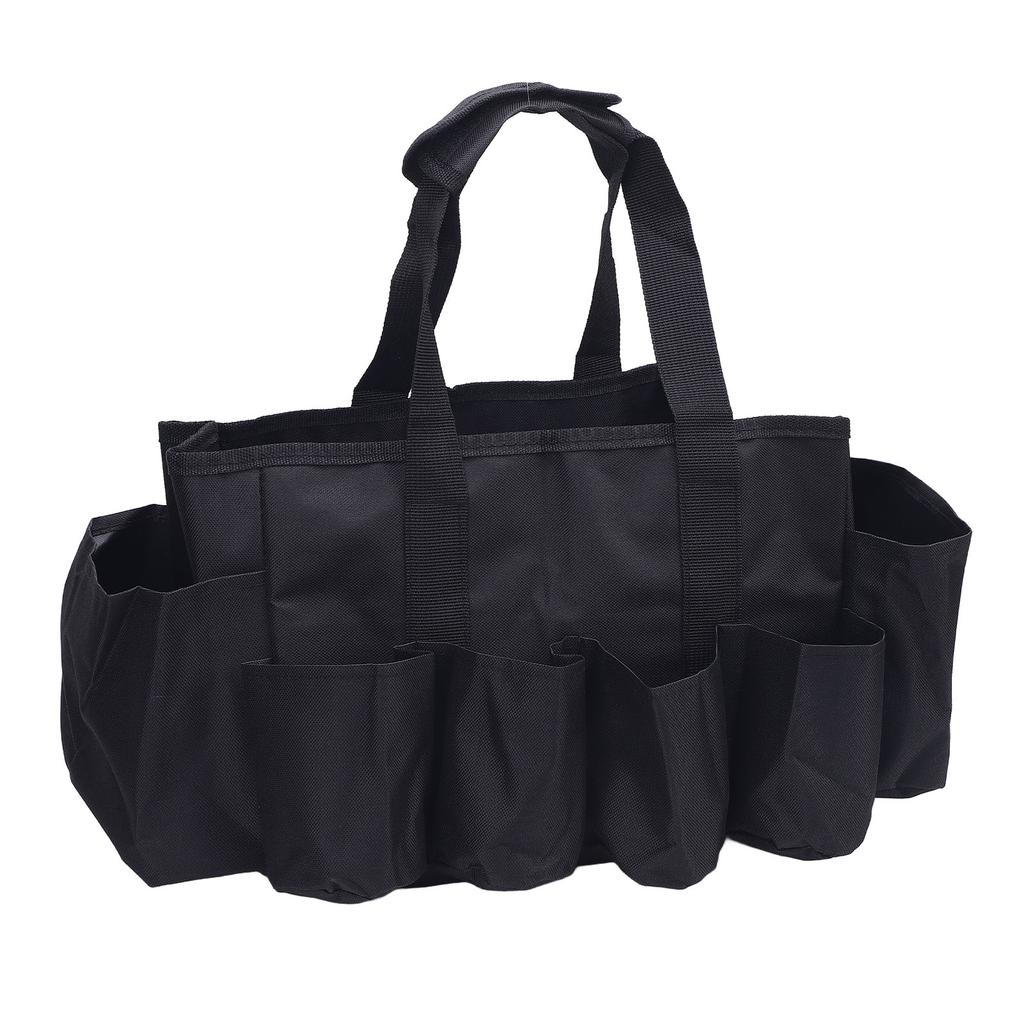 Tragbare Aufbewahrungstasche Oxford-Gewebe Reinigungswerkzeug-Organizer für Haushalt Gartenarbeit Outdoor