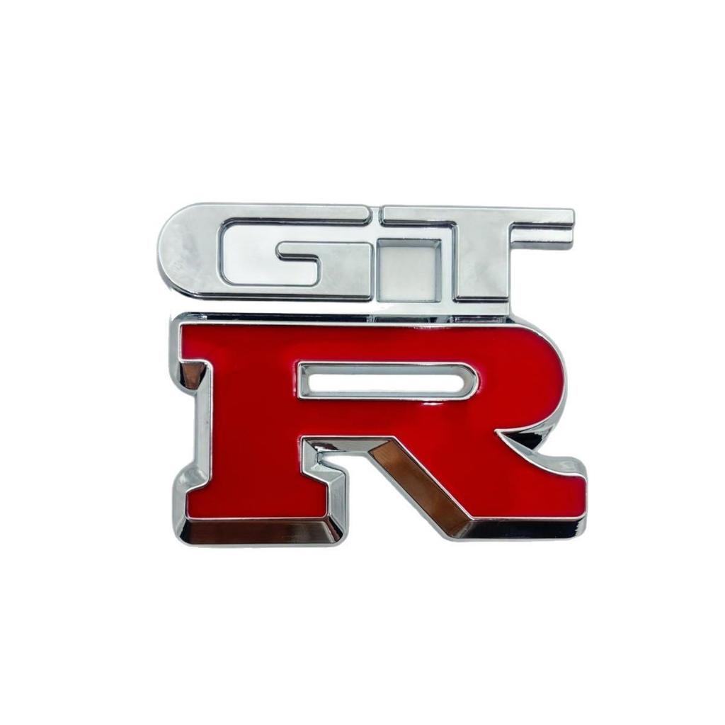 3D Metal GTR Emblem: Rear Trunk Decorative Sticker for Car Modifications