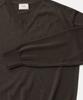 ANOTHER OFFICE Current Silk V-Neck Knit (Pewter)