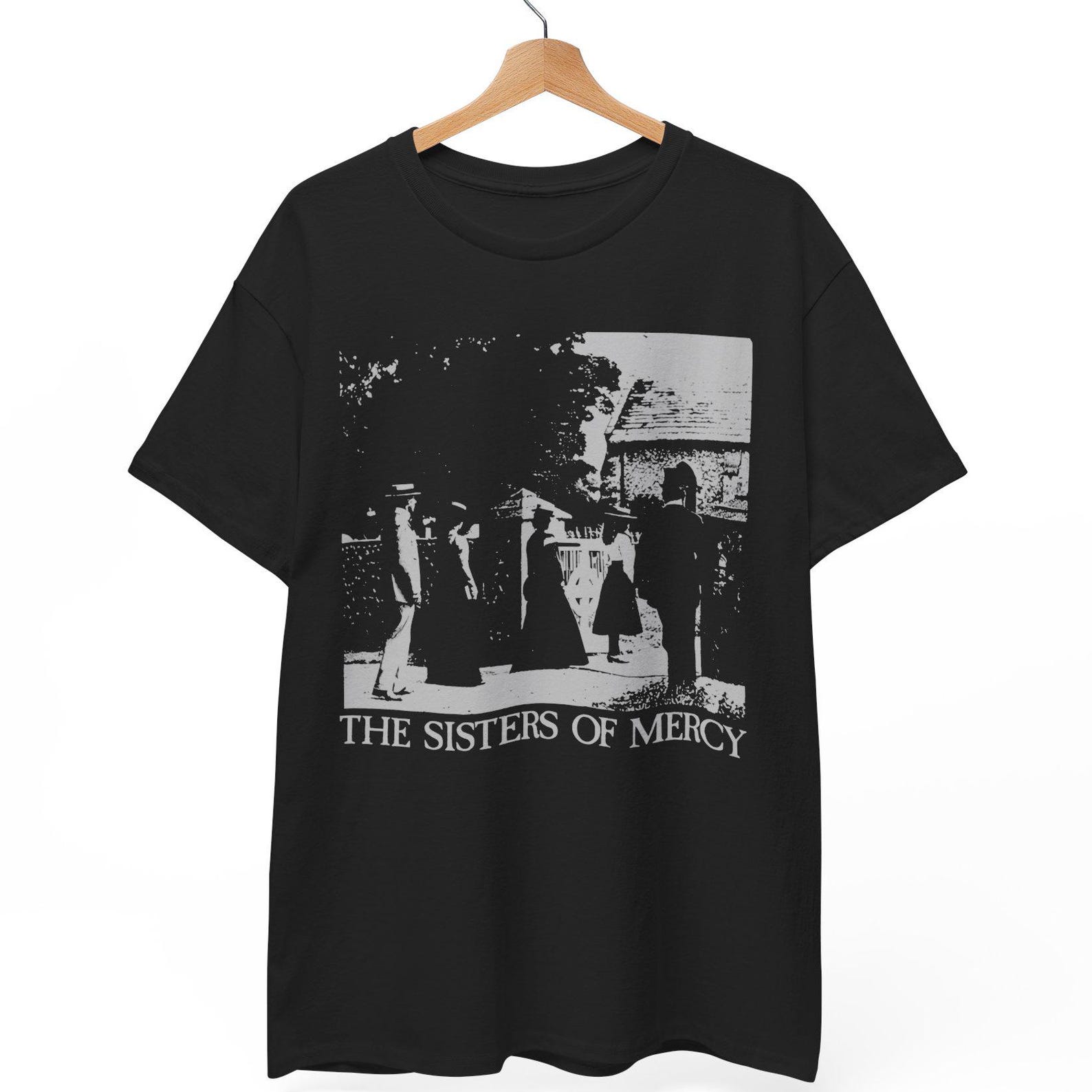 The Sisters of Mercy T-Shirt, Damage Done 1980, Goth Post-Punk Band Tee 3XL