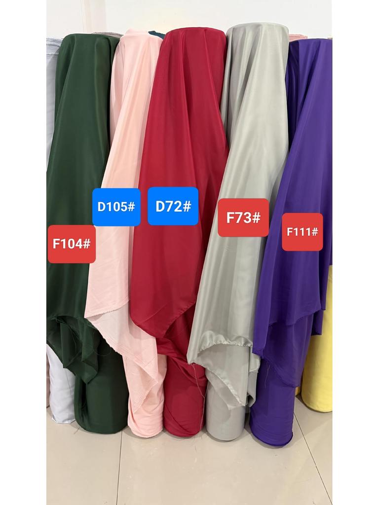 Polyester Pongee Solid Color Lining for Suits and Cashmere Coats