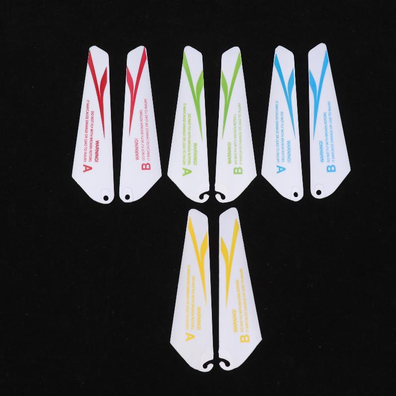 4Pcs Spare Accessories Rc Toy Parts 9Cm Spare Blades Fans For R/C Mini Helicopter Ch002 Ch023 Drone Copter Toys