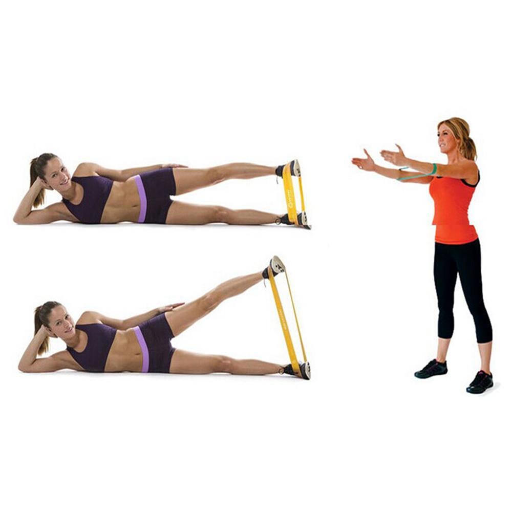 Sport-Expander Fitness-Widerstandsbänder Elastisches Band Krafttraining Gummi