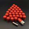 30/60pcs Dent Repair Tools Knock Down Head Replacement With Heads Cover Paintless Car Dent Repair Hand Tool Accessories Tools