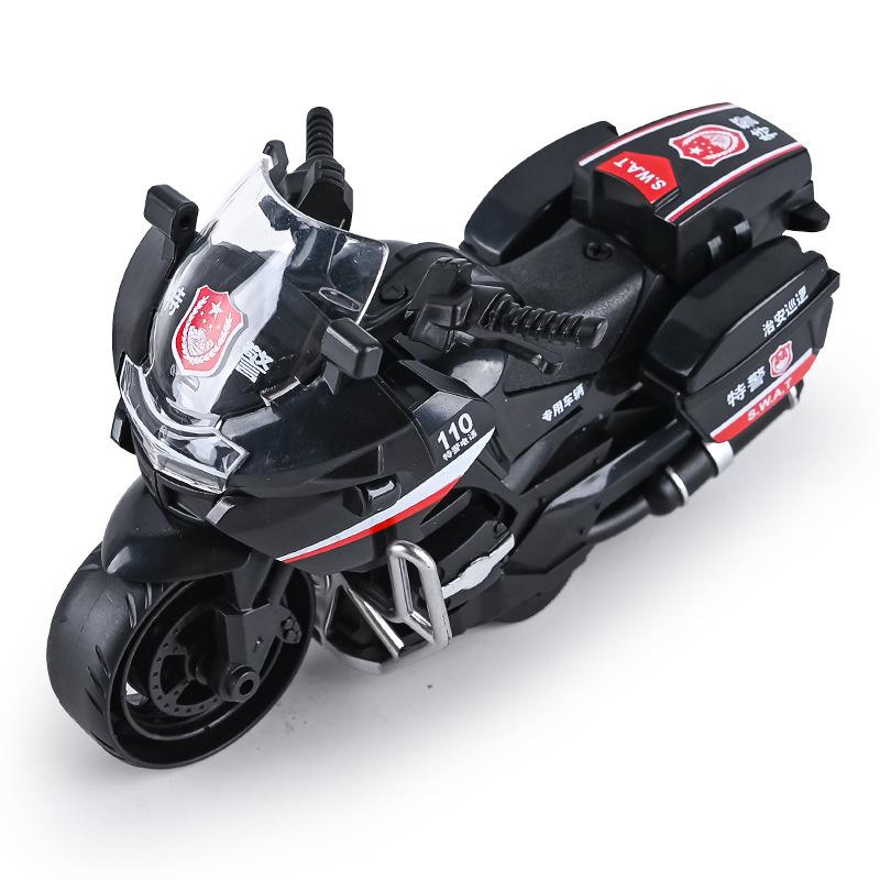 Kids' Inertial Police & Firefighter Toy Cars - Durable Models for Street Stalls & Night Market Gifts