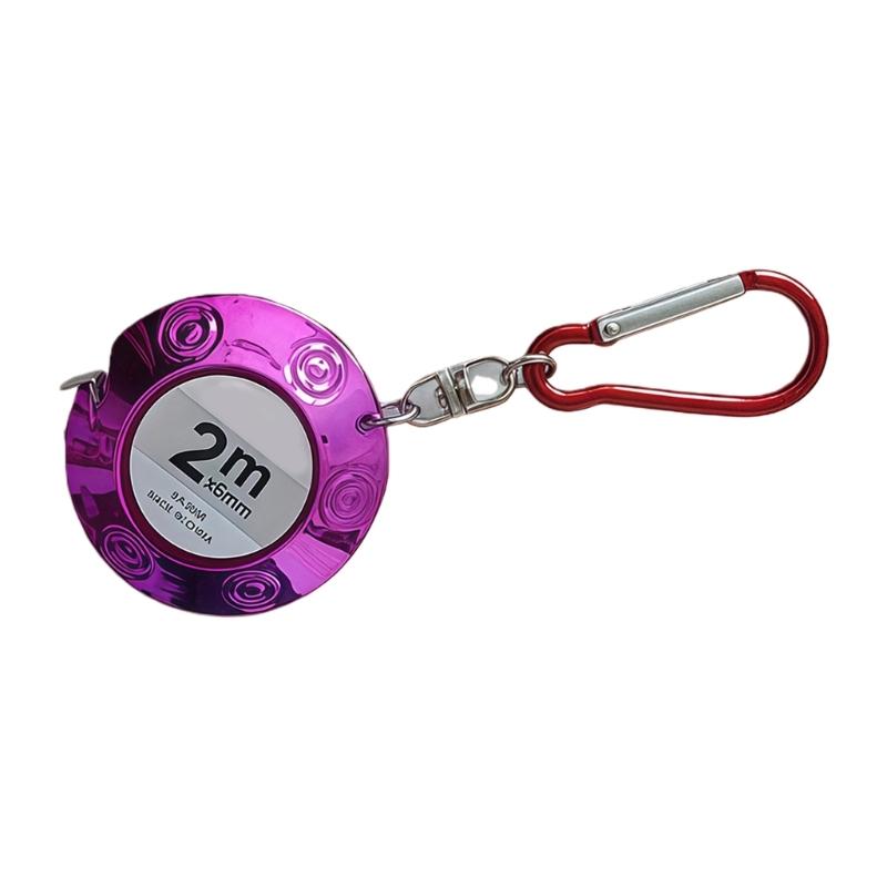 Ergonomic Design Innovative 2 Meter Flying Saucers Design Retractable Measuring Tape Ruler ABS Material And Steel Blade