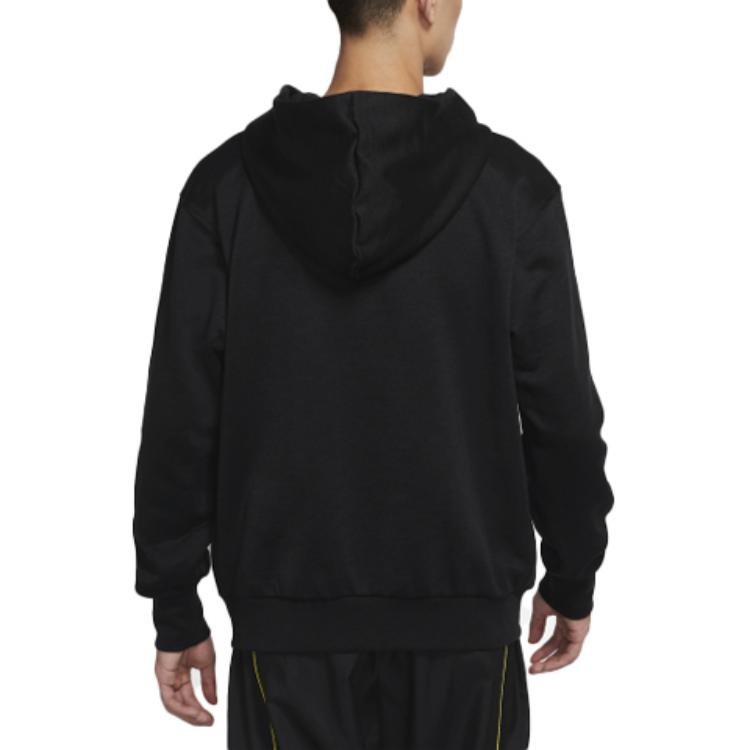 Nike Sweatshirts Men's Black Hooded Moderate Regular DA5990-010