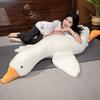 50-190Cm Giant Size Fluffy Goose Plush Sleep Pillow Cute Animal Stuffed Swan Duck Plushies Dolls Kids Birthday Gift Filling Toys