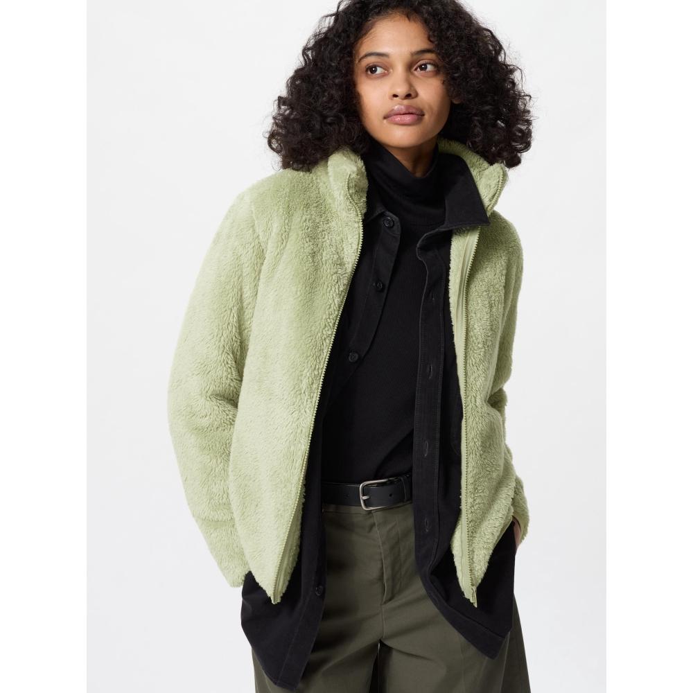 Uniqlo Japan Fur Leaf Fleece Full Zip Jacket