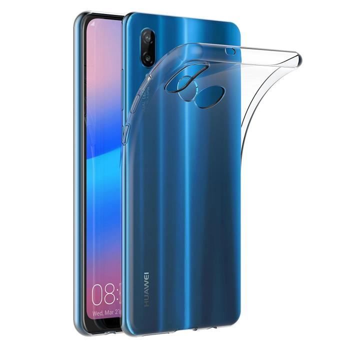 Case - Phonillico® - Huawei P20 LITE - TPU Silicone - Ultra Slim - Transparent