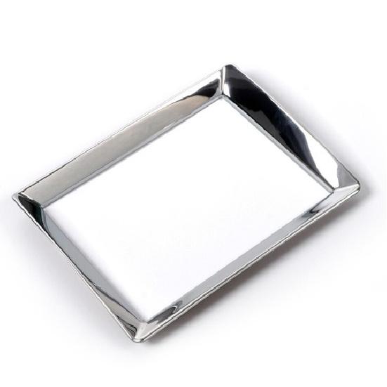 Navigation GPS Screen Frame Trim Cover for Jeep Grand Cherokee 2014-2018 Chrome